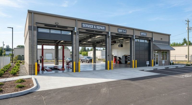 Industrial Garage Construction in Summerville, SC