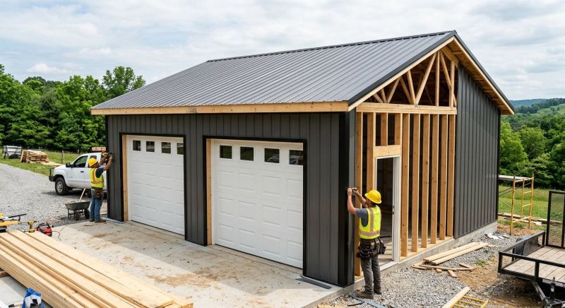 Wood Garage Installation in Las Vegas, NV